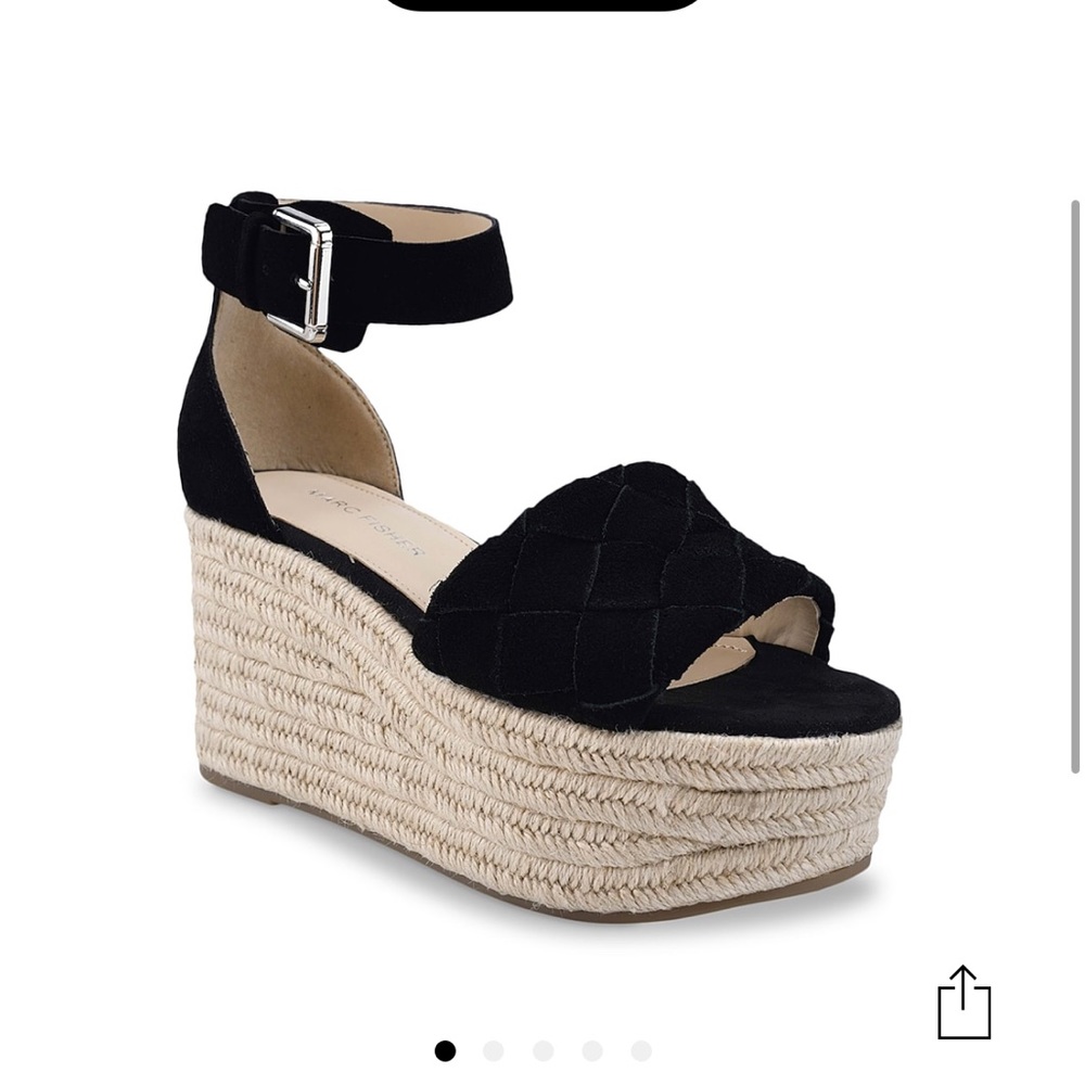 Marc Fisher Vixta Espadrille Platform Sandal